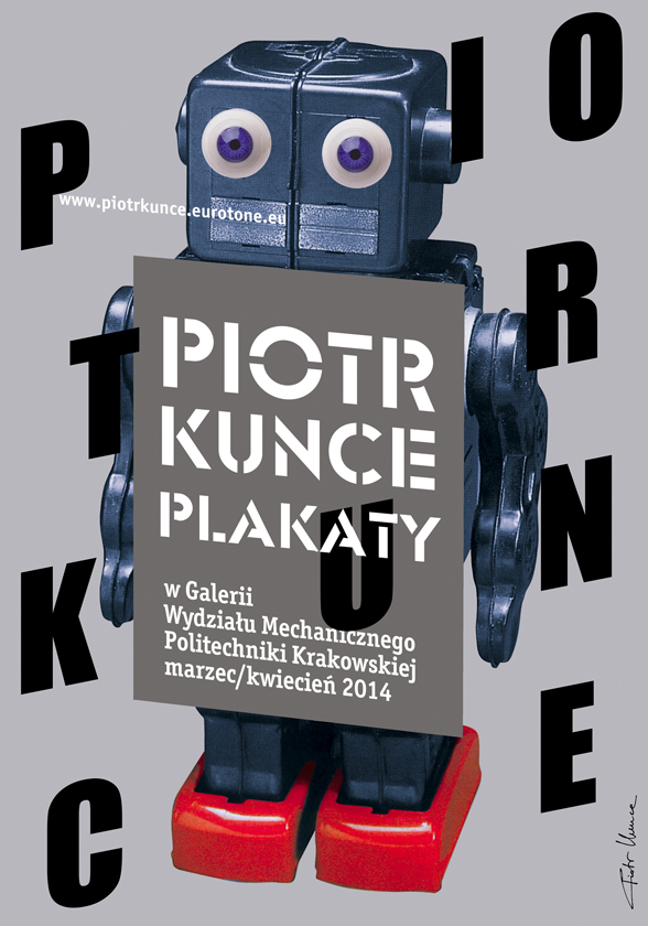 2014, Piotr Kunce Posters in Krakow Politechnical School