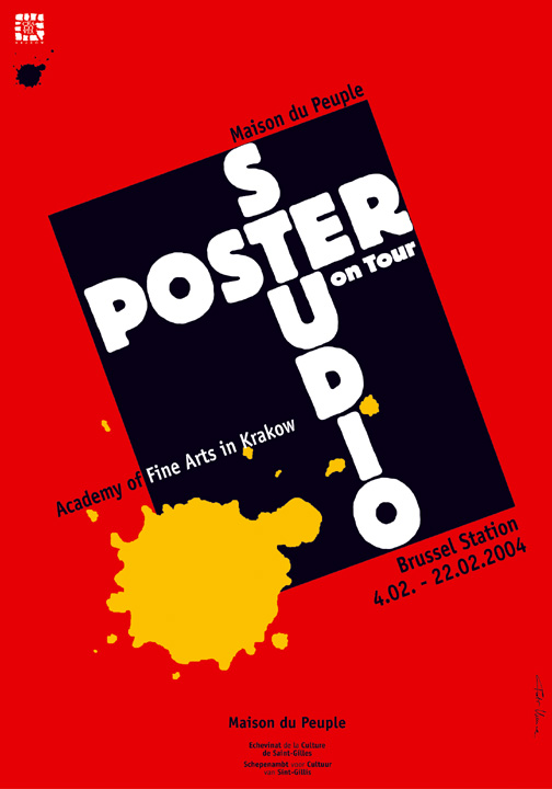2004, Poster Studio Exhibition in Brussel
