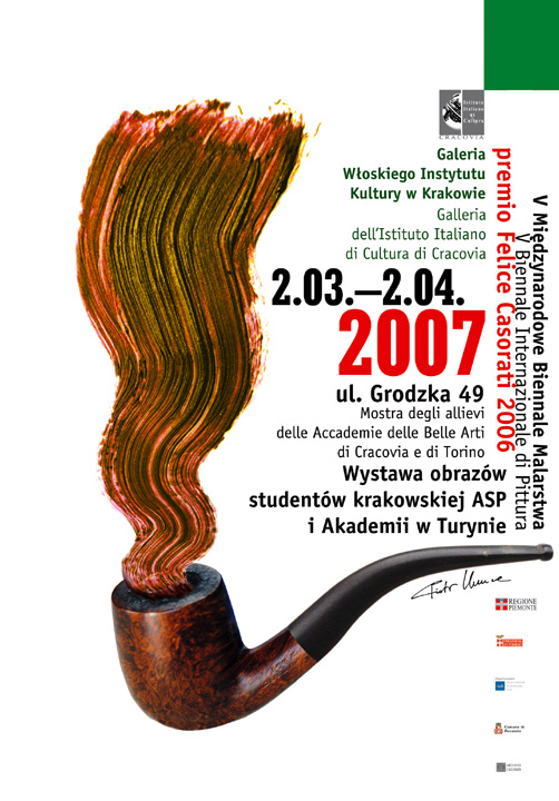 2007, Premio Felice Casorati, exhibition of paintings