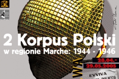 2005, 2nd Polish Corp in Marche Regio, - exhibition