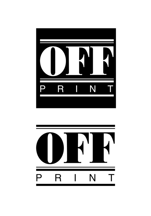 1990, Off Print, printing house