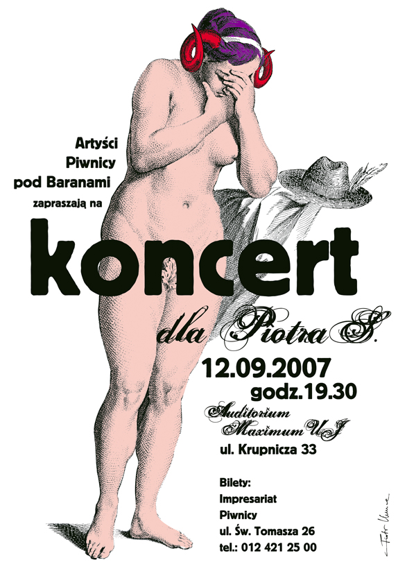 2007, Concert for Piotr