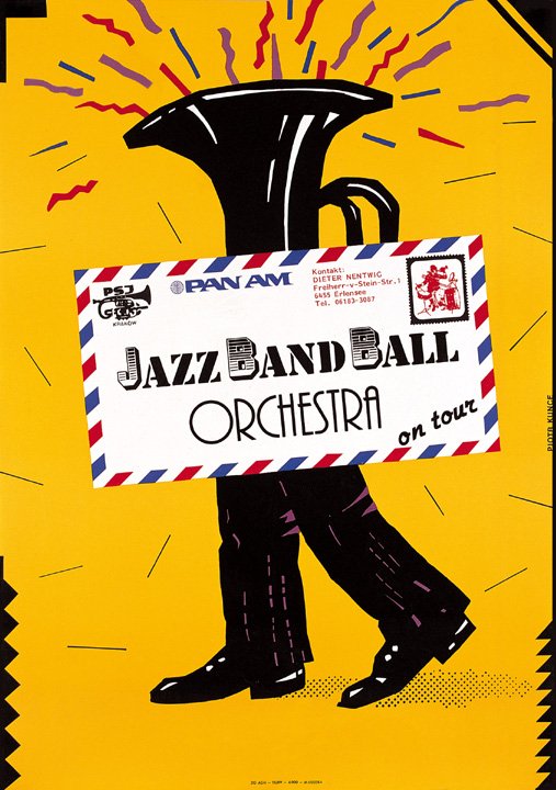 1989, Jazz Band Ball Orchestra on Tour