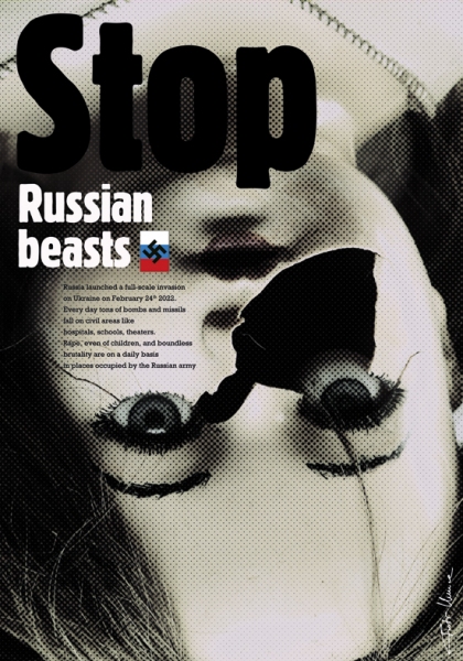 2022, Stop Russian beastsWar-in-Ukraine
