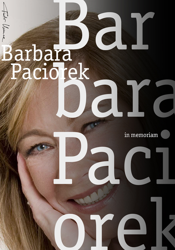 2011, Barbara Paciorek in memoriam
